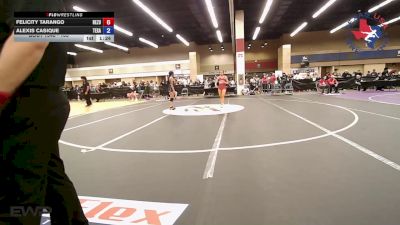 140 lbs Consi Of 8 #2 - Jacey Kuntz, Cypress Wrestling Club vs Gillian Eckert, NB Elite Wrestling Club