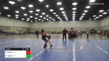 123 lbs Consolation - Khylie Austin, Okwa vs Annabell Chase, Hurricane Wrestling Academy