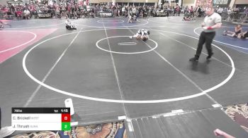 78 lbs Quarterfinal - Cody Brickell, Westside Wrestling vs Jack Thrush, SunnySide WC