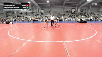 150 lbs Rr Rnd 2 - Logan Hartzell, Warhawks vs Hezekiah Ballenger, TNWC