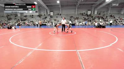 150 lbs Rr Rnd 2 - Logan Hartzell, Warhawks vs Hezekiah Ballenger, TNWC