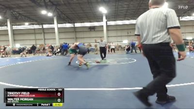 165 lbs 3rd Place Match - Walter Morgan, BSD Beasts vs Timothy Field, Blackfoot Wrestling Club