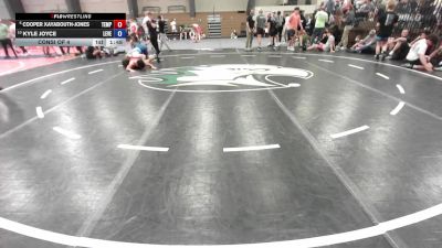 157 lbs Consi Of 4 - Cooper Xayabouth-Jones, Temple High School Wrestling vs Kyle Joyce, Level Up Wrestling Center