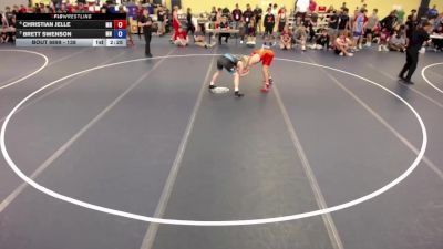 138 lbs Cons. Round 7 - Christian Jelle, MN vs Brett Swenson, MN