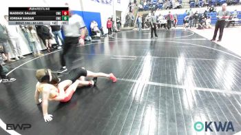 64 lbs Rr Rnd 5 - Maddox Sallee, Columbus Wrestling Club vs Jordan Hagar, Claremore Wrestling Club