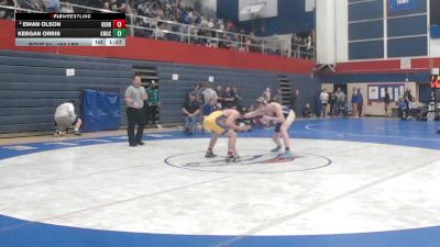 160 lbs Round Of 16 - Ewan Olson, Derry Area vs Keegan Orris, Knoch