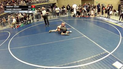 67 lbs Quarters - Murphy Ashby, Wasatch Wrestling Club vs Chase Chelewski, Colorado Outlaws Youth Wrestling