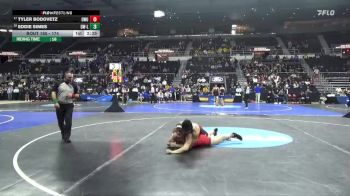 174 lbs Cons. Round 2 - Eddie Simes, Wis.-La Crosse vs Tyler Bodovetz, Ohio Wesleyan