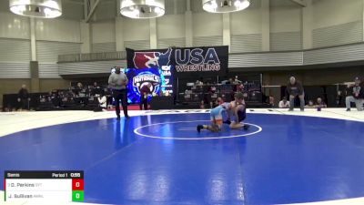 14U Boys - 80 lbs Semis - Dalton Perkins, Scrap Yard Training vs Joseph Sullivan, Apex Wrestling NYC LLC