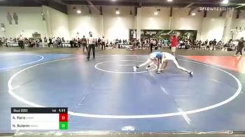 102 lbs Semifinal - Austin Paris, Champions WC vs Nick Bulanin, Egwa