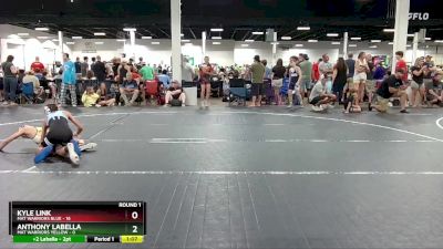 88 lbs Round 1 (4 Team) - Kyle Link, Mat Warriors Blue vs Anthony Labella, Mat Warriors Yellow