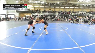 120 lbs Consi Of 4 - Monica Flores Romero, Fairfield Warde vs Grace Kenna, Bedford