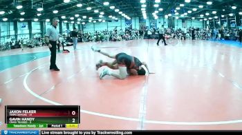 100 lbs Rd# 2 10:30am Friday - Jaxon Felker, Terps Demons vs Gavin Handy, Crass Trained