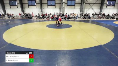 133 lbs Round Of 16 - Malcolm Chrispin, Bridgewater vs Chase Randall, Coast Guard