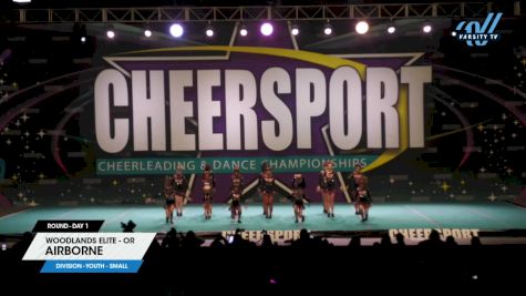 Woodlands Elite - OR - Airborne [2024 L3 Youth - Small Day 1] 2024 CHEERSPORT National All Star Cheerleading Championship