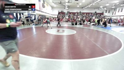 165 lbs Round Of 16 - Colin Smyth, Mt. Olive vs Luke Stempkowski, KD Training Center