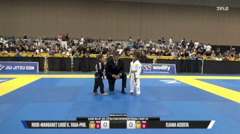 Eliana Acosta vs Rose-Margaret Luisé K. Taua-Phil 2026 IBJJF Jiu-Jitsu CON International