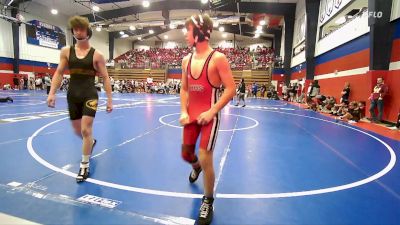 132 lbs Round Of 16 - Racen Stacy, Hilldale vs Mason Knight, Cleveland Public Schools