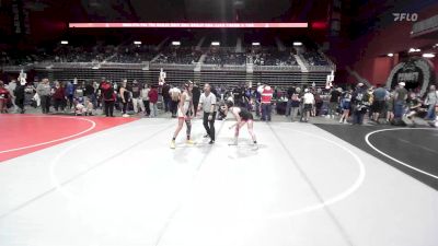 109 lbs Quarterfinal - Gabriella Doughty, Gladiator Wr Acd vs Regan Huppenthal, Brighton WC