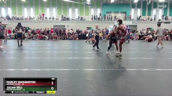 157 lbs Round 1 (6 Team) - Marley Washington, Georgia United vs Julian Bell, Pasco Wolfpack