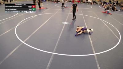 Elementary - 80 lbs Sam Graham, Zimmerman vs Logan Kleinknight, Waconia