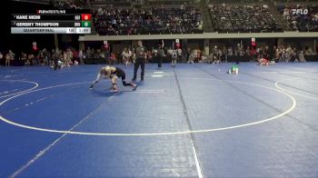 70 lbs Quarterfinal - Geremy Thompson, Summit Wrestling Academy vs Kane Niemi, DGF