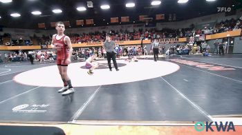 110 lbs Quarterfinal - Tucker Brogden, Hinton Takedown Club vs Cale Holcomb, Elgin Wrestling