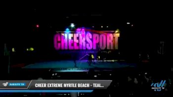 Cheer Extreme Myrtle Beach - Teal Envy [2021 L2 Senior - Small Day 2] 2021 CHEERSPORT National Cheerleading Championship