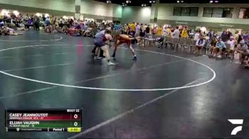 195 lbs Round 3 (16 Team) - Casey Jeannoutot, Nebraska Hangin` 10`s vs Elijah Vaughn, FC Boom Squad