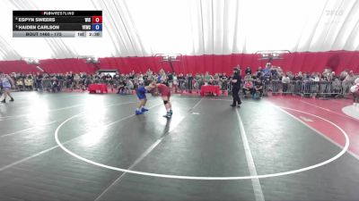 175 lbs Cons. Semi - Espyn Sweers, Wisconsin vs Haiden Carlson, Valley Elite Wrestling Club