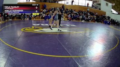 145 lbs Quarterfinal - Noelle Alexander, Western New England vs Tayla Tildsley, Sacred Heart