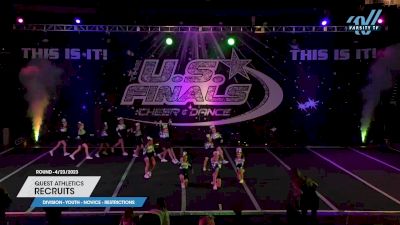 Quest Athletics - Recruits [2023 L1 Youth - Novice - Restrictions 4/23/2023] 2023 The U.S. Finals: New Jersey