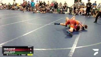 130 lbs Round 2 (8 Team) - Talen Kahler, Steller Trained vs Logan Adams, Orchard South