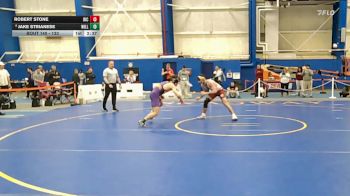 133 lbs Cons. Round 3 - Jake Strianese, Williams College vs Robert Stone, Rhode Island College