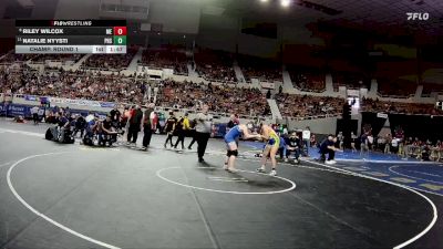 152-D2 Champ. Round 1 - Natalie Nyysti, Prescott High School vs Riley Wilcox, Mesquite High School