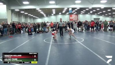 71 lbs Champ. Round 1 - Lelynd Crabb, Riverheads Youth Wrestling vs Winston Holland, Lynchburg