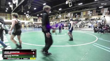 215 lbs Cons. Round 7 - Nathan Hutton, West Valley vs Jesse Addington, Bakersfield