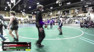 215 lbs Cons. Round 7 - Nathan Hutton, West Valley vs Jesse Addington, Bakersfield