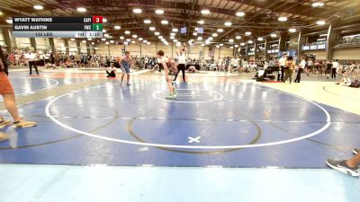 132 lbs Rr Rnd 3 - Wyatt Watkins, Capital City Wrestling Club - HSB vs Gavin Austin, Freakztyle Teal - HSB