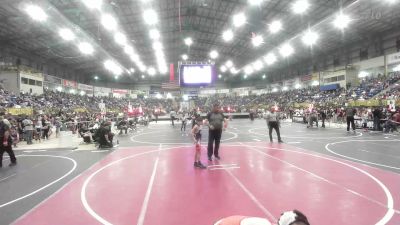 70 lbs Round Of 16 - Jackson Smith, SLV Elite WC vs Anthony Santillanes, Ranch Hand Wrestling