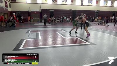 JV-22 lbs 3rd Place Match - Kayden Dull, Iowa City, West vs Jake Lindquist, Don Bosco