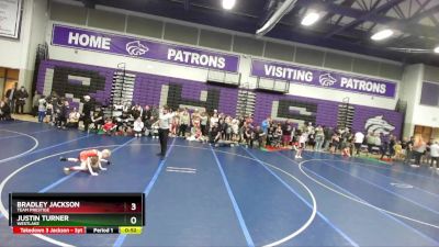 58 lbs Quarterfinal - Bradley Jackson, Team Prestige vs Justin Turner, Westlake