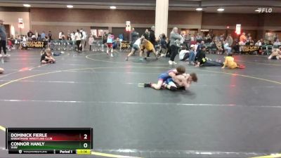 70 lbs Quarterfinal - Dominick Fierle, Knightmare Wrestling Club vs Connor Hanly, VHW