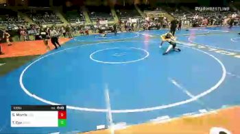 101 lbs Consi Of 16 #1 - Shea Morris, Hamma Shack vs Tristen Cox, Brawlers Wrestling Club KS