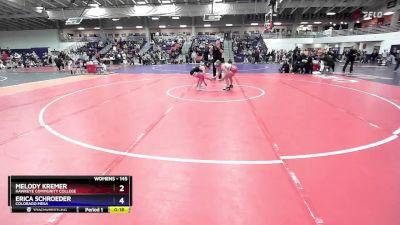 103 lbs Cons. Round 4 - Tiffany Stoshak, Sacred Heart vs Brianna Vollendroff, Chadron