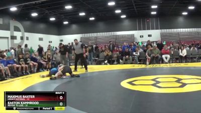 159 lbs Round 1 (8 Team) - Easton Kammrood, Refuse To Lose vs Maximus Baxter, Legacy National