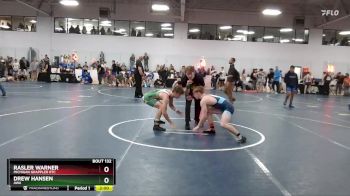 125 lbs Champ. Round 2 - Drew Hansen, AWA vs Rasler Warner, Michigan Grappler RTC