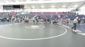 140 lbs Cons. Round 3 - Jalyn Birchfield, Box Elder vs Everleigh Rose, Herriman