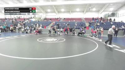 140 lbs Cons. Round 3 - Jalyn Birchfield, Box Elder vs Everleigh Rose, Herriman