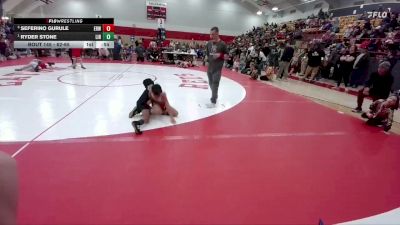 62-65 lbs Round 4 - Ryder Stone, Lincoln vs Seferino Gurule, Eaton Reds WC